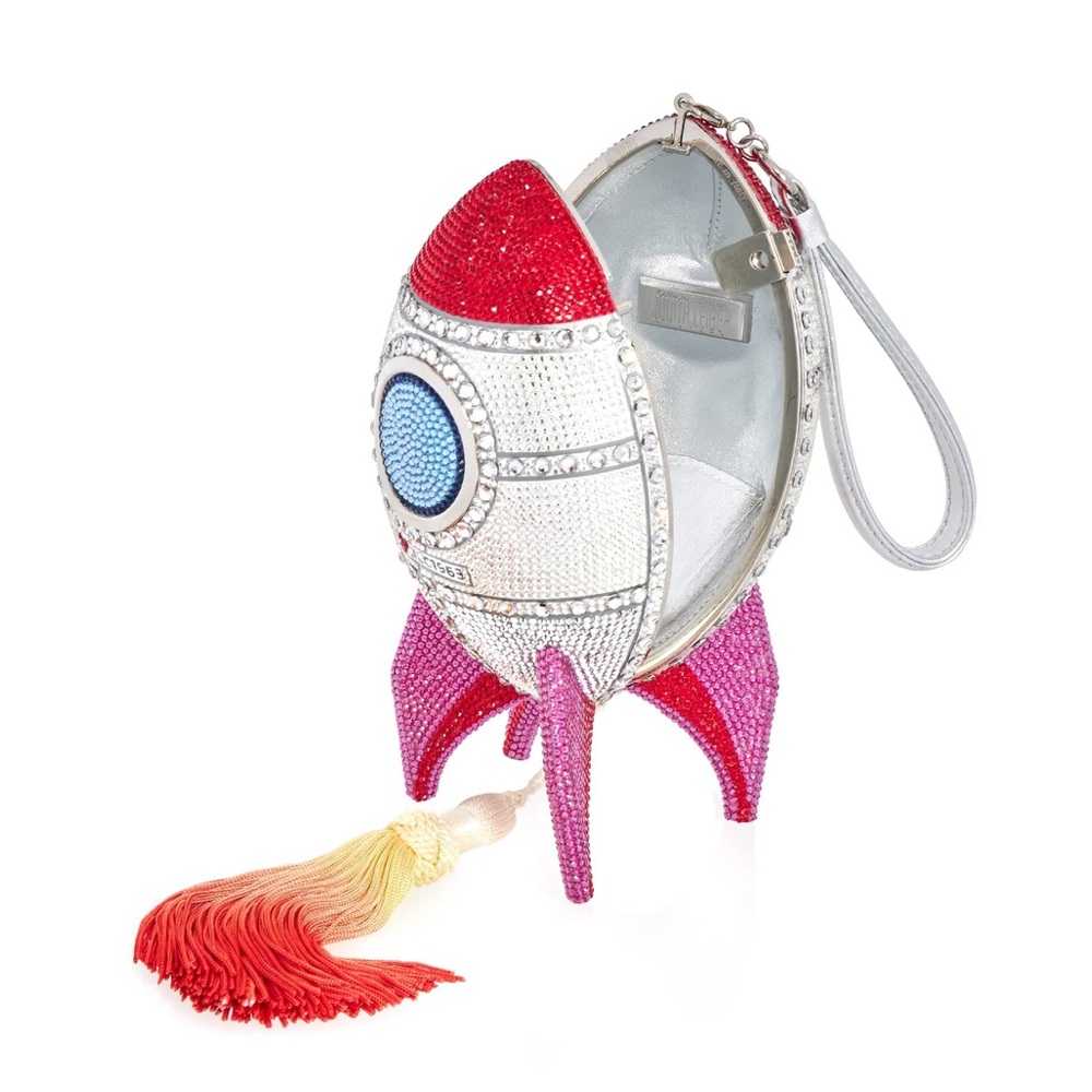 Judith Leiber Rocket Ship Clutch Bag - Picture 2 of 4